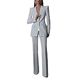 Occasion : les costumes deux pièces pour femme sont adaptés pour diverses occasions, telles que le travail, le bureau, les réunions d'affaires, les voyages de loisirs, les fêtes, les entretiens, les vacances et les rendez-vous.