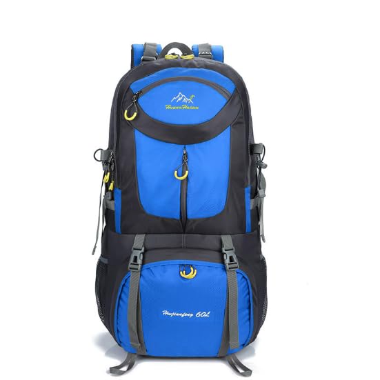 40l Sac à Dos étanche Sac à Dos Randonnée Camping Sac De Trekking Sac Pour Ordinateur Portable Sport Orange
