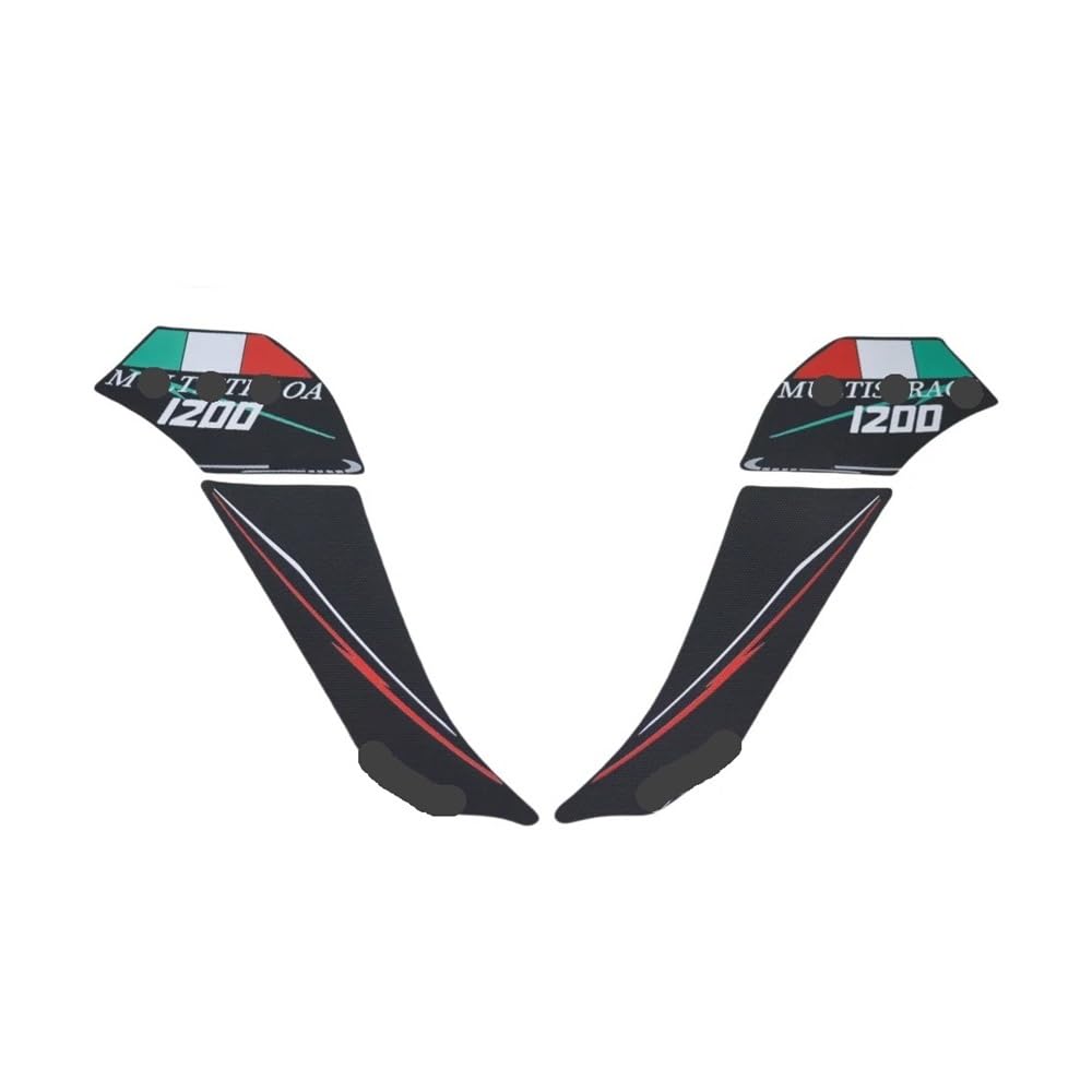 Protections genoux antidérapantes Multistrada 1200 coussinets traction