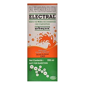 Electral – Pack of 200 ml Orange Flavour Oral Rehydration Solution