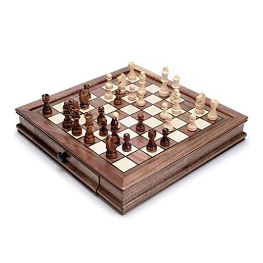 Schackset Chess Magnetic Solid Tood Desktop Nybörjare Introduktion Spel Dedikerad Pussel Schack Extra Queens