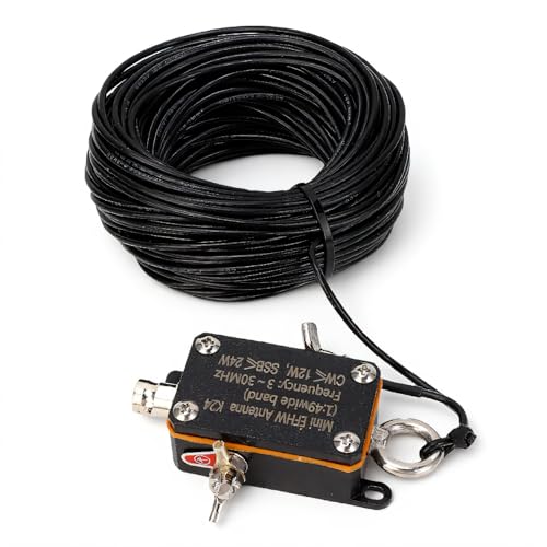 Antenne HF 1:49 Balun large bande 3-30 MHz avec long fil 4 bandes intégré