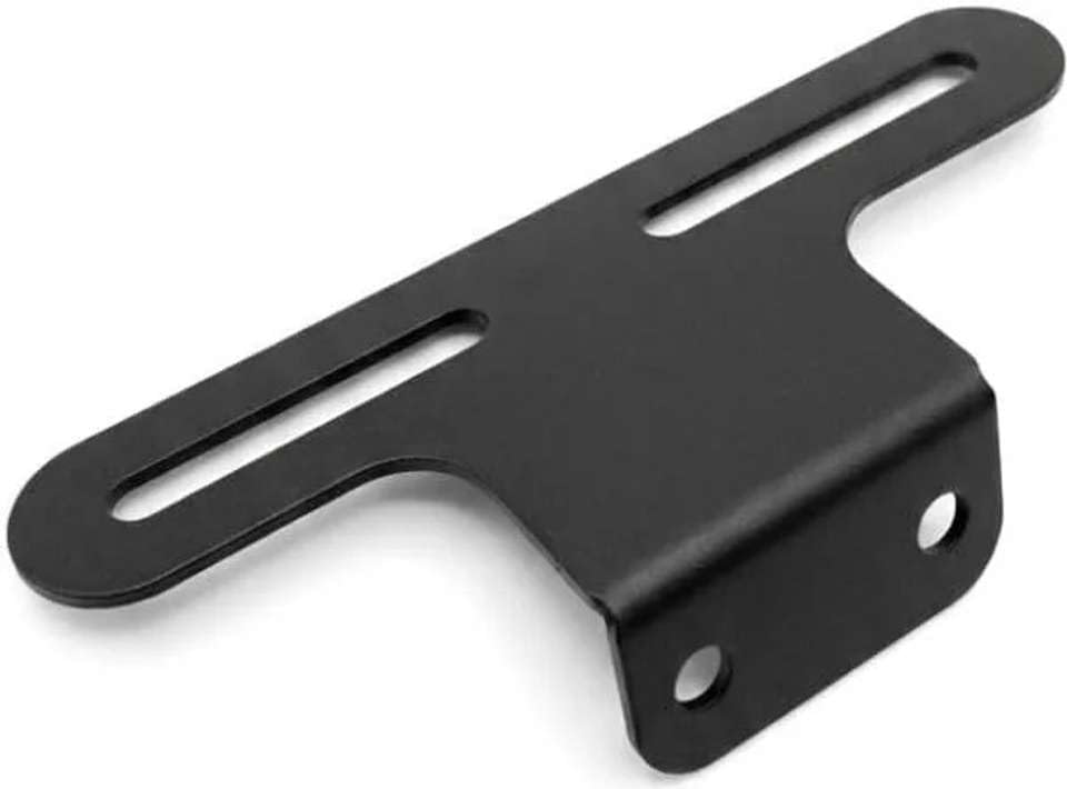 Stainless Steel Motorcycle Front Mudguard Number Plate Clamp Pack of 1 | Rust Resistant, Anti-Vibration, Black Bracket, Strong Grip, Durable Build-image-32