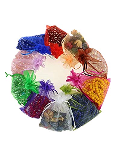 CHEEROYAL - 100 sacchetti regalo in organza, per