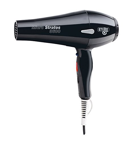 Preisvergleich Produktbild ETI Haartrockner "Micro Stratos 3600" schwarz 2200-2400Watt