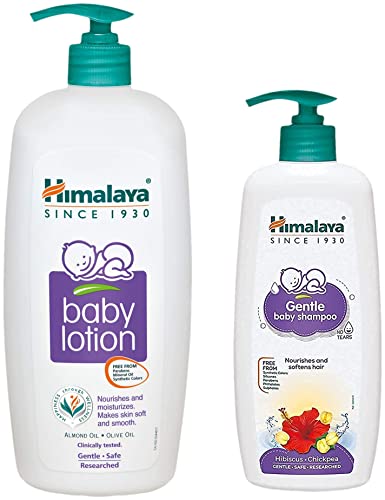 Image of Himalaya Baby Shampoo (400 ml) & Himalaya Baby Lotion 700ml