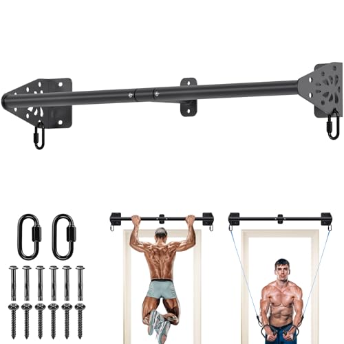Kipika Barre de traction murale robuste de 81,3 cm de large pour salle de sport à domicile, entraînement de force du haut du corps
