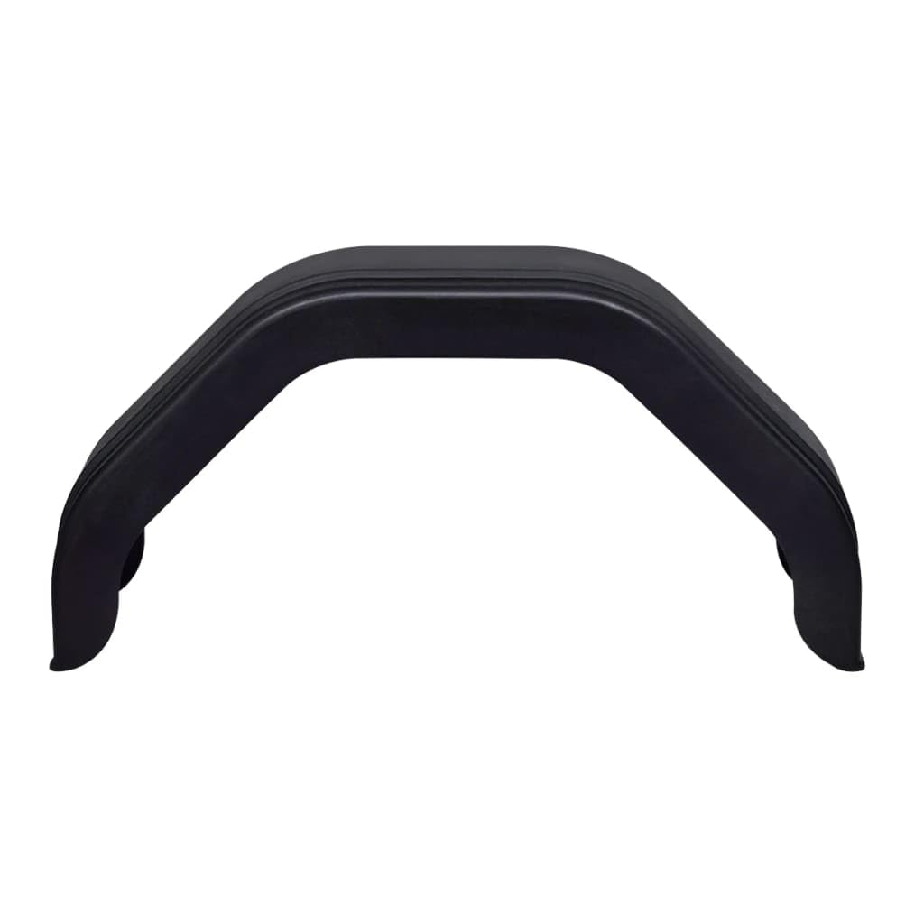 vidaXL 2X Parafango in Plastica per Ruote Rimorchi 200x680 mm Paraspruzzi