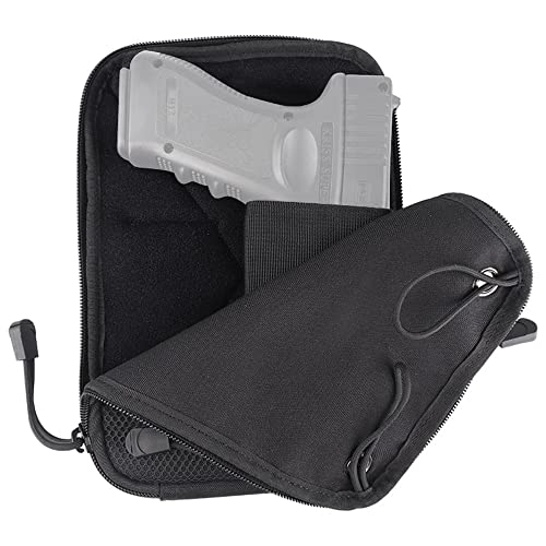 ACEXIER Pochette Tactique dissimulée pour Armes à feu Étui de Pistolet de Transport Polyvalent Sac de Taille Fanny Pack pour Arme de Poing avec Boucles de...