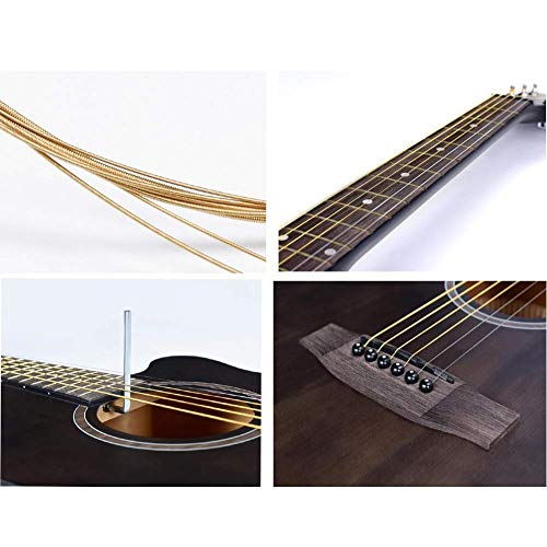 DYB Guitare Acoustique Guitare Classique 41 Pouces Guitare biseautée à la Main Exercice de débutant Kit de Guitare… - Les Beatles, Paul McCartney, John Lennon, RIngo Starr, George Harrison DYB Guitare Acoustique Guitare Classique 41 Pouces Guitare biseautée à la Main Exercice de débutant Kit de Guitare… – Image 4