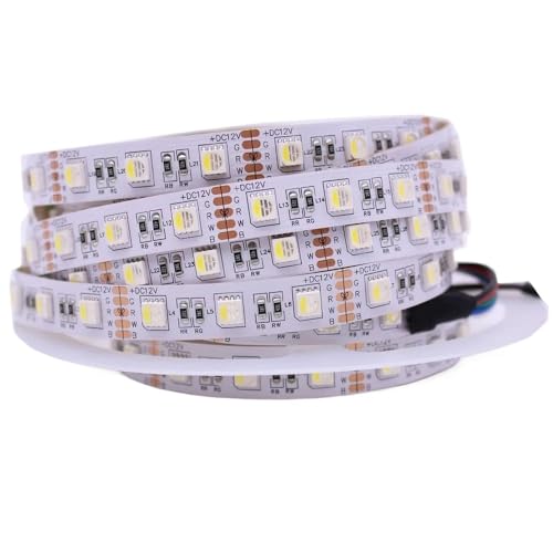 Tira LED flexible 5 metros, RGB+CCT 12V miniatura 1