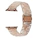 MAIRUI Compatible with Apple Watch Bands 45mm/44mm/42mm Series 7/6 SE 5/4/3/2/1 Men Women Accessories Strap Sport Resin Bracelet for iWatch(Tan)