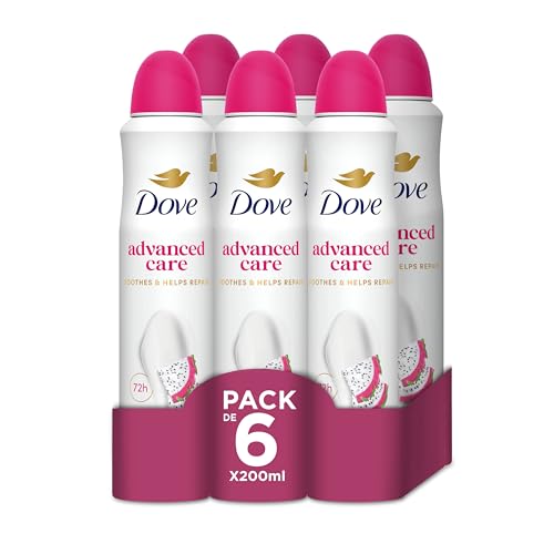 Dove Desodorante Dragon Fruit 72 horas spray para evitar manchas de sudor y mal olor