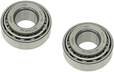 Pair Set 2 Front Outer FAG Wheel Bearings for Porsche 914 924 VW Beetle Thing