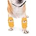 VICASKY Dog Sock Socks for Dogs Licking Tail Protector Knee Brace Leg 4Pcs Slip Leggings for Winter Durable Pet with Cartoon Comfortable Protection Indoor and Outdoor Use