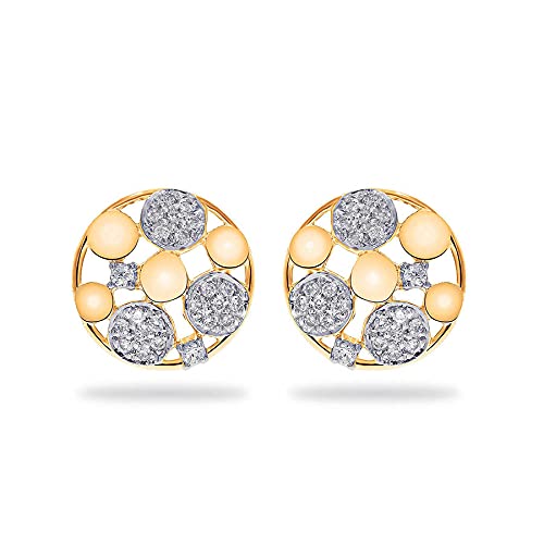 Dasani Connoisseur Aitihad Bubbles 18 ct Yellow Gold Diamond Earring