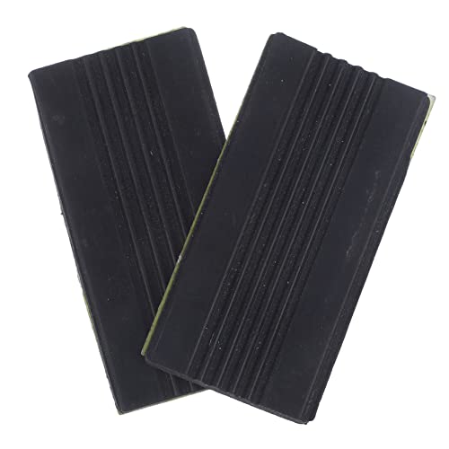 Abaodam 4 pares protectores aro batería negra miniatura 6