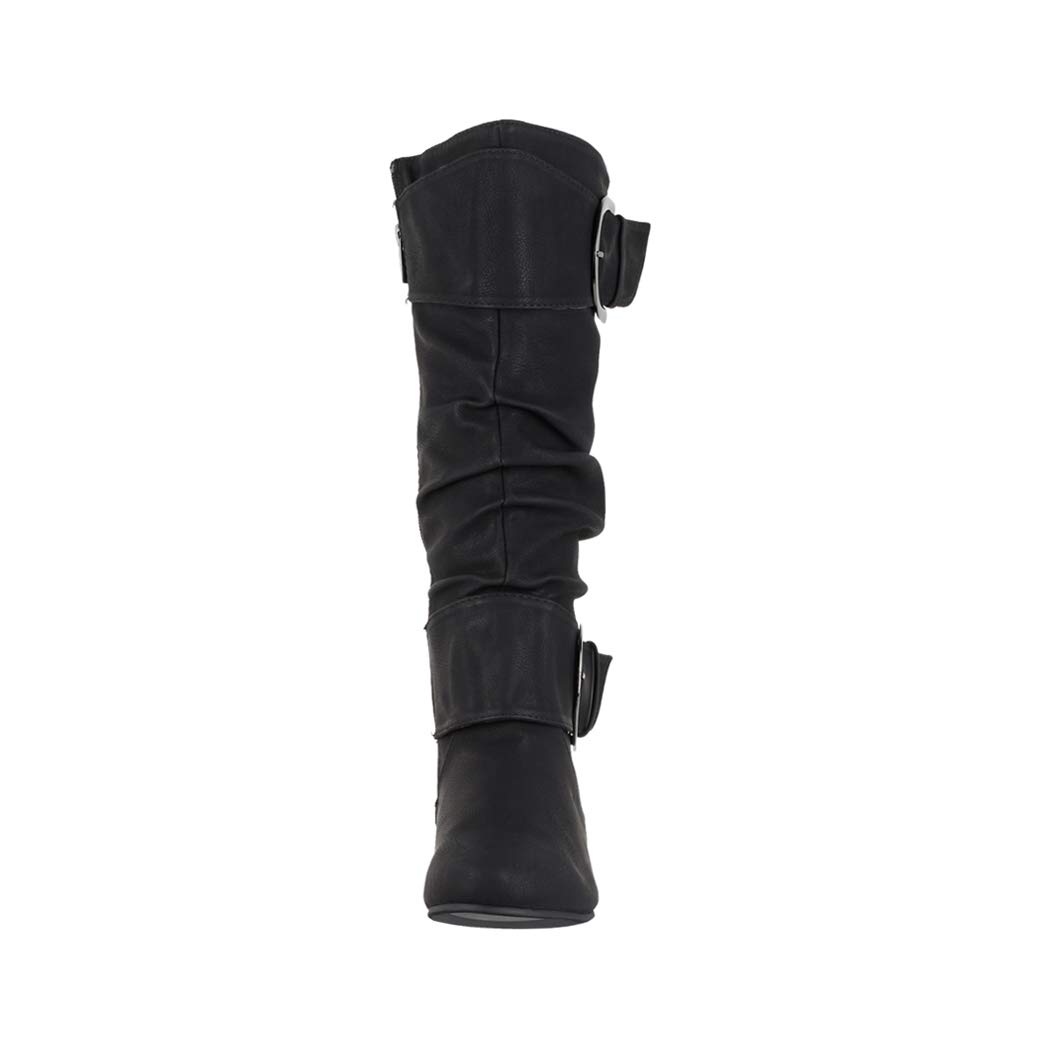 Elara Botas Mujer Boots Botines Deslizamiento Chunkyrayan