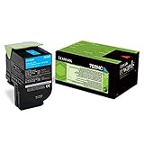 Lexmark CS 510 de - Original Lexmark 70C2HC0 / 702HC - Cartouche de Toner Cyan - 3000 pages