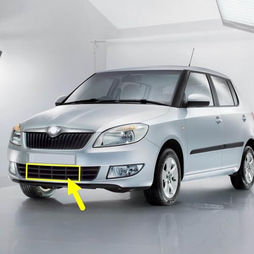 Skoda Fabia 2 2011-2014 ön tampon orta ızgara parçası 5J0853677A