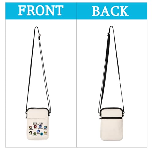 MEIKIUP KOTLC Inspired Crossbody Bag for Women, Multi, 14.8 × 21cm3