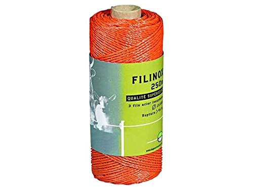 Chapron Leménager - Alambre eléctrico (250 m, 20/100), color naranja