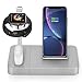 TGHUNAG Wireless Charging Station 3 in 1 Wireless Charger Stand for Phone Watch and Airpods Qi Fast Charger Dock Suitable for AirPods, Not AirPods Pro