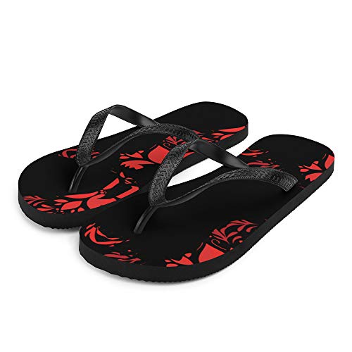 Rooster Bird Farm Animal (217) Flip-Flops2