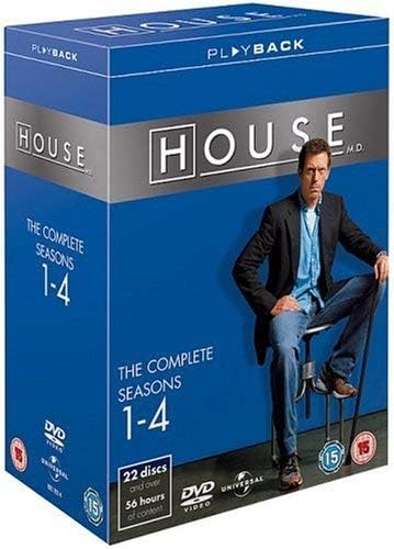 House - Season 1-4 Complete [DVD]