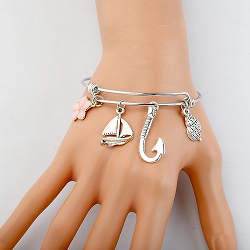 PLITI Princess Ocean Bracelet - Polynesian Inspired Fan Gift for Beach Lovers4