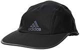 Preformed Visor adidas Run MES CA A.R. Hat, Black/Black/Black Reflective, OSFM