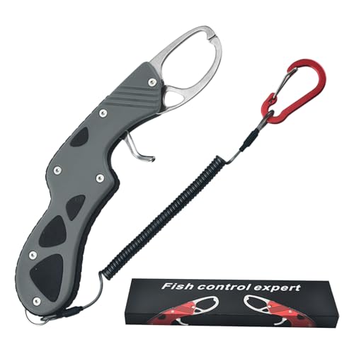 Tenaza de pesca multiusos con agarre ergonómico anti-corrosión