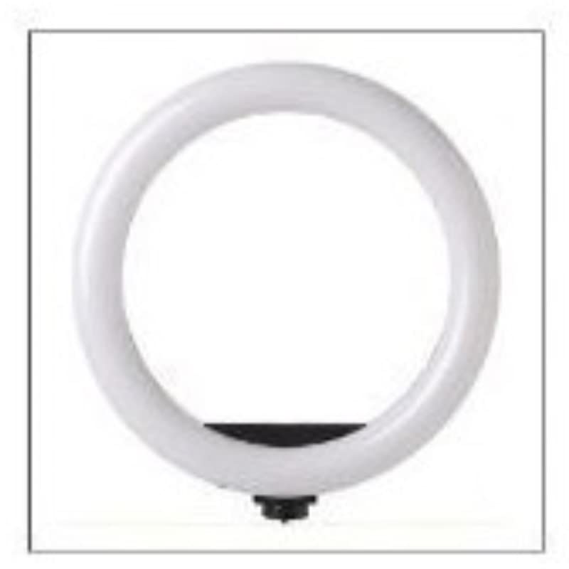 Ring light professionnel 14 pouces, diamètre 12 pouces/36 cm, 1 support smatphone, fixation USB avec trépied télescopique, lumière flash pour photos et vidéos