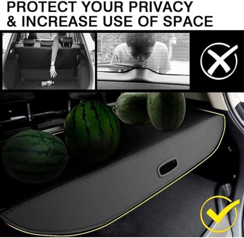 Cubierta de carga de privacidad para maletero Infiniti QX50 2018-2024 5