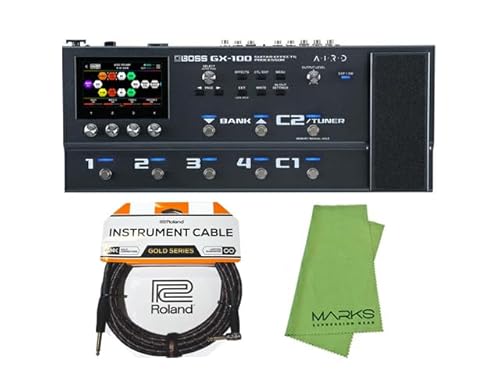 BOSS {X - Guitar Effects Processor GX-100 + Roland P[u + NX Zbg