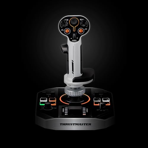 Thrustmaster Sol-R 2 Hosas Space Sim Duo Flightstick Usb Nero Bianco - 6