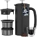 Espro 1032C2-17BK P7 French press, 32 Ounce, Matte Black
