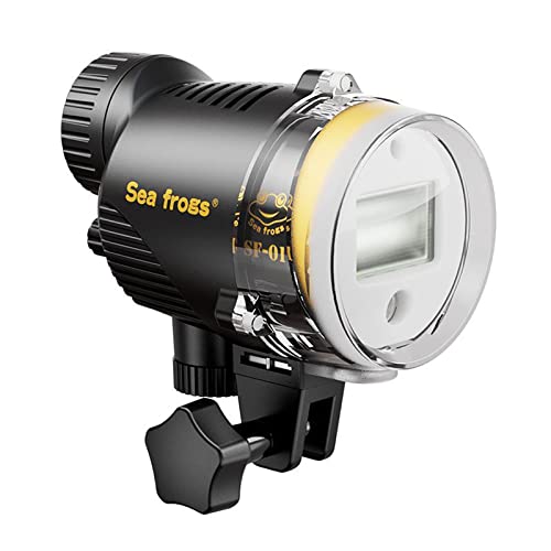 Seafrogs Scuba Diving Strobe Flash Light Waterproof 100M/328Ft With Ys Ball Arm Mount Underwater Photography For Sony Olympus Nikon Canon Dive Camera Housing Case (Sf-01) #TOP10