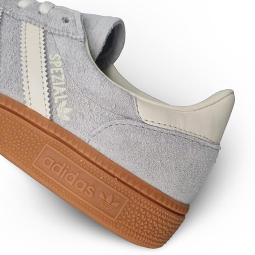 Image of adidas Handball Spezial Women's Sneakers, Wonder Silver /Off White /Gum, Size 11