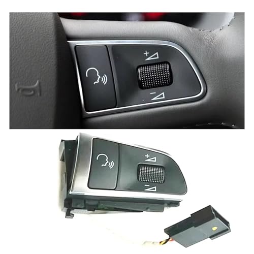 Bouton de commande au volant haute précision pour habitacle Audi A5 A3 A8L S5 - 3