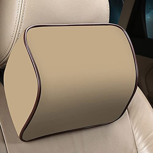 Poggiatesta auto Memoria schiuma auto poggiatesta collo cuscino sedile supporto for sedile di supporto del tessuto Comfort e alleviare dolore al collo cuscino ortopedico Cuscino auto collo