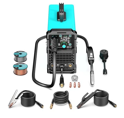Bestarc MIG145-9GEN-110/220V 145A Mig Welder, 110V/220V Dual Voltage Gas/Gasless Flux Core Mig Welder/Lift Tig/Stick 3 In 1 Synergic Mig145 9Gen Welding Machine thumb #5