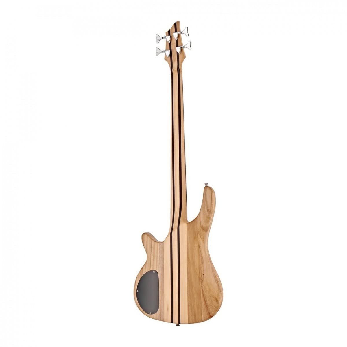Guitarra de bajo eléctrico Neck Thru 4 cuerdas Chicago de Gear4music | Diseño neck-through para un sustain excelente, tono versátil para todos los niveles, pastillas single y split coil