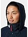 Helly-Hansen Women's Sportswear Crew Hooded Midlayer Jacket 2.0, 597 Navy - X-Small