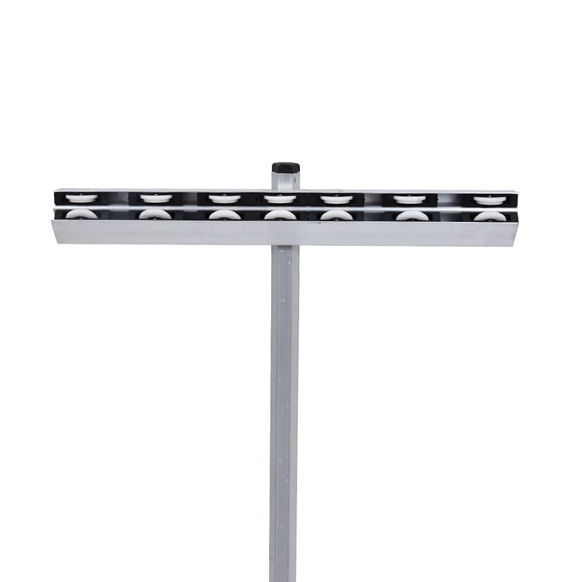 Couteau à pousser en verre chaud 0.8 mètre 6 côtés couteau de type T adapté 3-10mm + 2 têtes,Performances Puissantes