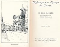 Highways & Byways in Surrey. 1935 B07R5S5SLL Book Cover