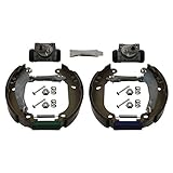 Breite: 42 mm, Innendurchmesser: 20,64 mm, Außendurchmesser: 180 mm, Prüfzeichen: ECE R90 Approved, Montageart: vormontiert, Ergänzungsartikel: mit Radbremszylinder, Ergänzungsartikel: mit Zubehör, Einbauseite: Hinterachse, Gewicht: 2,410 kg