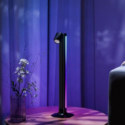 Image of MIHEAL 2PCS Multi-Color LED Light Bar with Spot Lamp for Living Room, Bedroom, Dining Room, Kitchen, Office, Home Decor