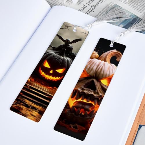 Marque-pages Happy Halloween : l'accessoire cocooning pour vos soirées - 5
