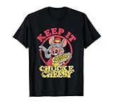 Chuck E. Cheese Keep It Cheesy Distressed Big Chest Logo T-Shirt